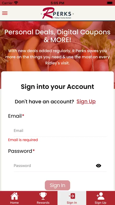 Screenshot di Ridley's Family Market