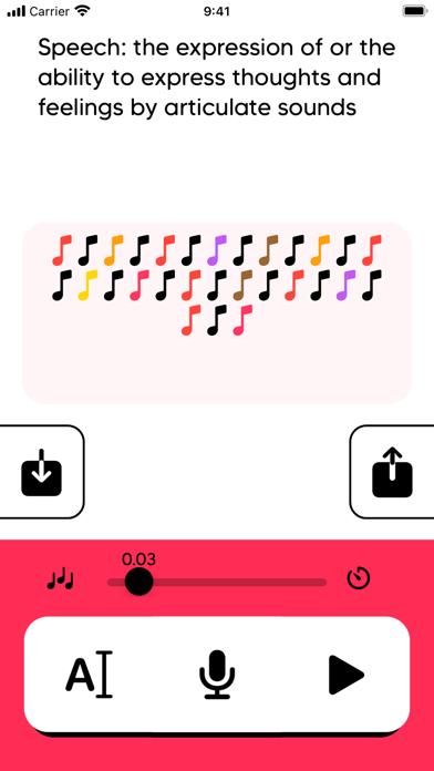 Captures d'écran de Word Types - Create Music