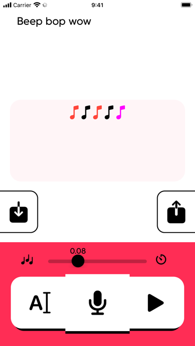 Captures d'écran de Word Types - Create Music