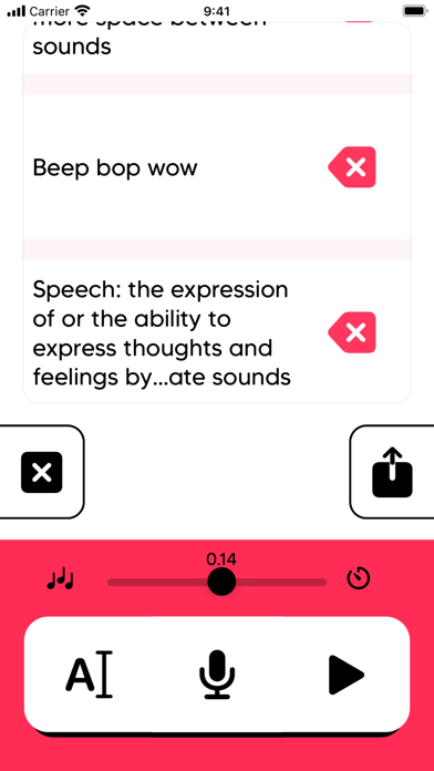 Captures d'écran de Word Types - Create Music