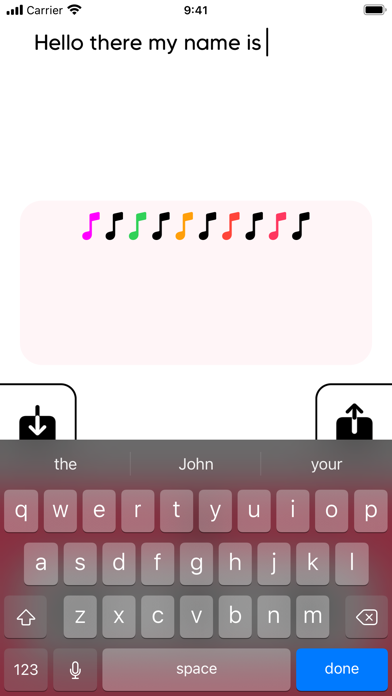 Captures d'écran de Word Types - Create Music