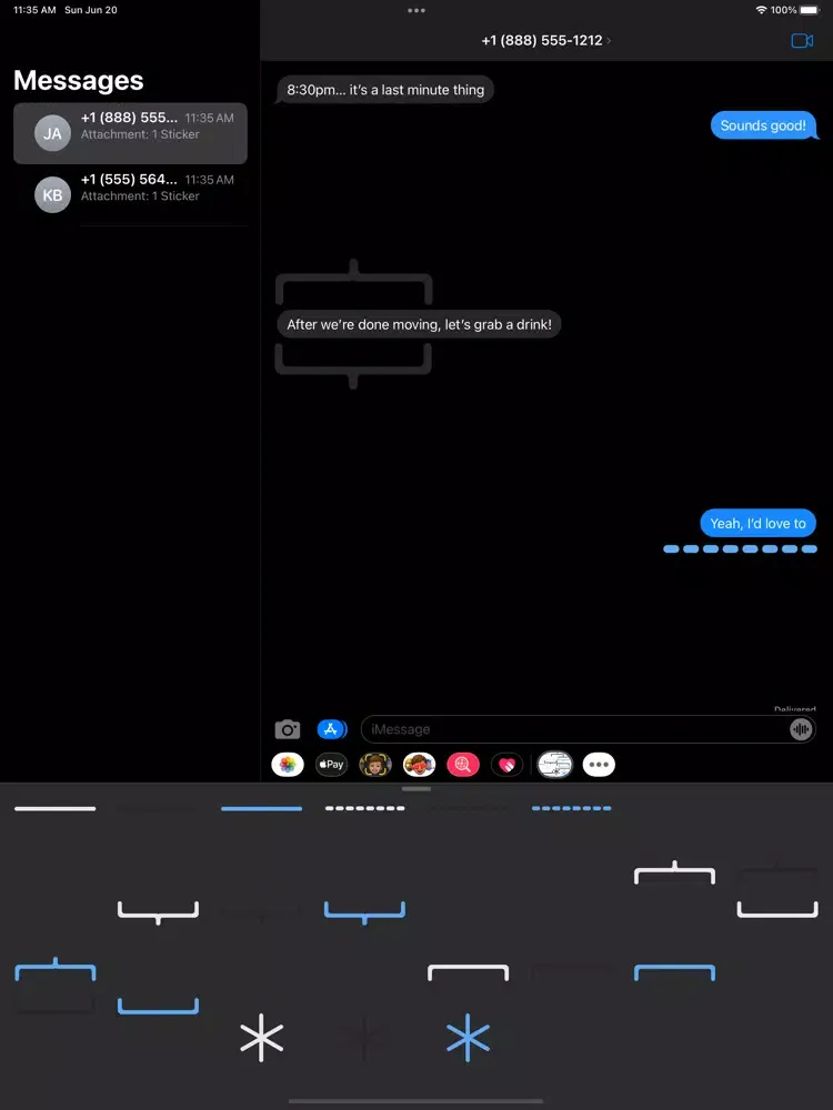 Highlight / Separate Stickers iPad 应用截图