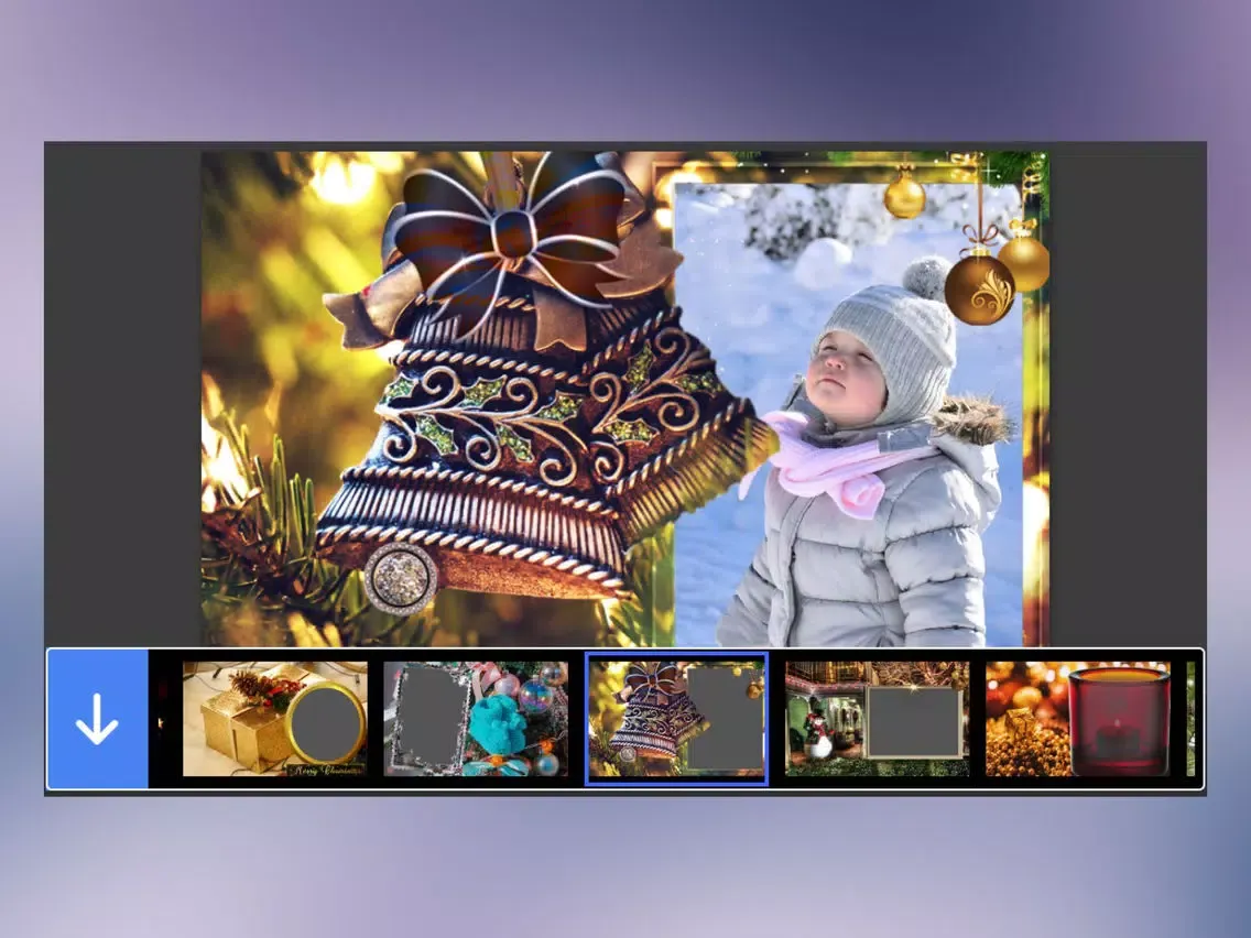 Christmas Photo Frame - Creative and Effective Frames for your photo iPad  Screenshots