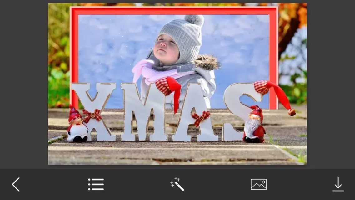 Christmas Photo Frame - Creative and Effective Frames for your photo Screenshots