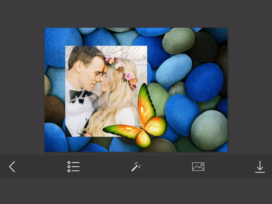Capturas de pantalla de Butterfly Photo Frames - Make awesome photo using beautiful photo frames iPad 