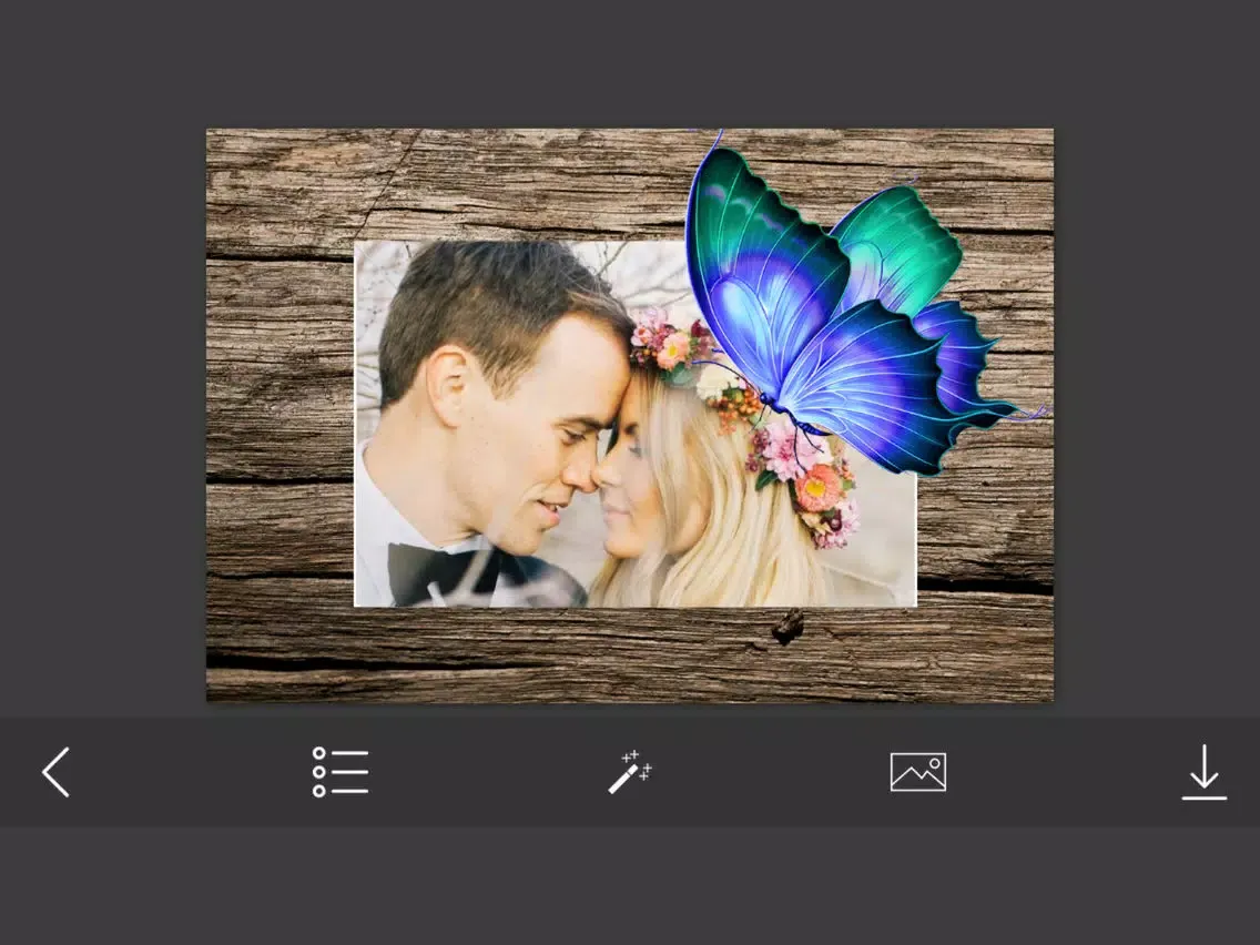 Capturas de pantalla de Butterfly Photo Frames - Make awesome photo using beautiful photo frames iPad 