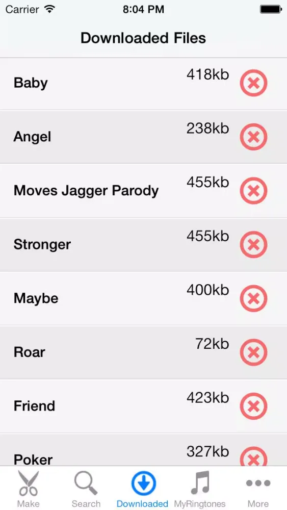 Captures d'écran de Ringtones Music