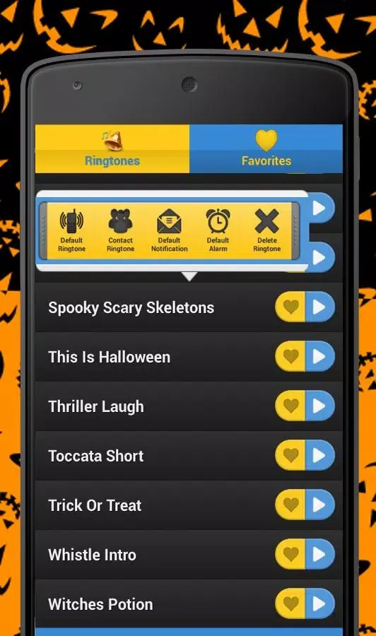 Scary Ringtones 2017 Screenshots