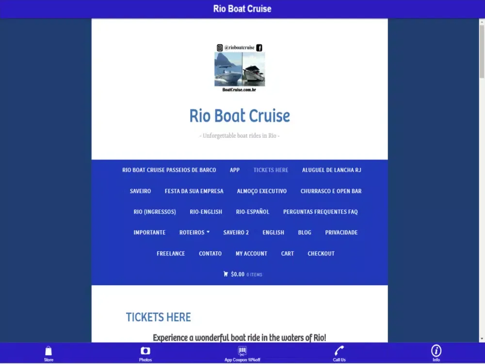تصاویر RioBoatCruise iPad 