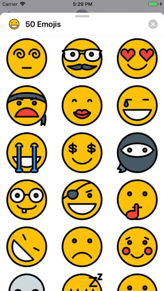 50 Emojis Ekran Görüntüleri