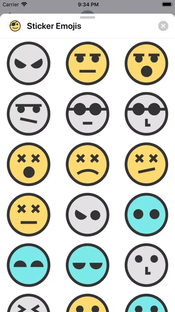 Capturas de pantalla de Sticker Emoji's