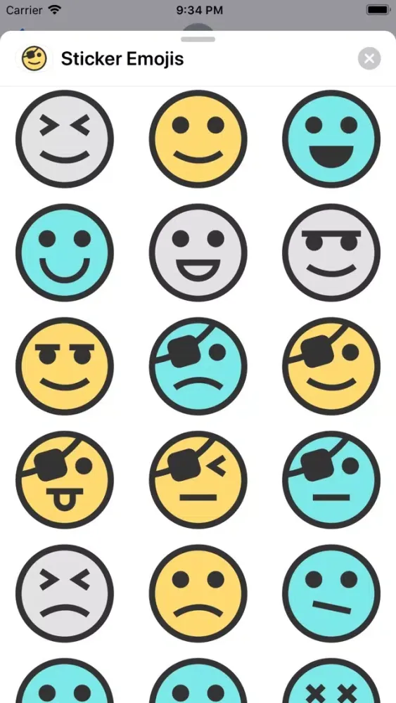 Capturas de pantalla de Sticker Emoji's