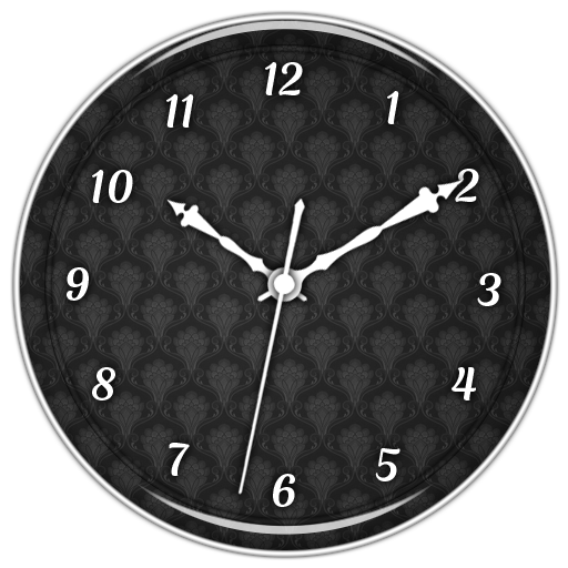 Black Clock Live Wallpaper