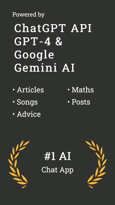 Скриншоты AI Chat : Chatbot AI Assistant