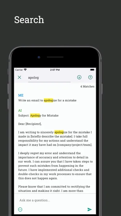 Скриншоты AI Chat : Chatbot AI Assistant