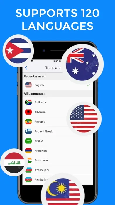 Scan Translate - Photo, Voice سکرین شاٹس