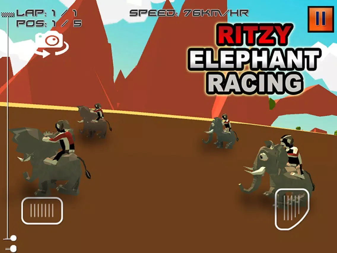 Ritzy Elephant Racing iPad 应用截图