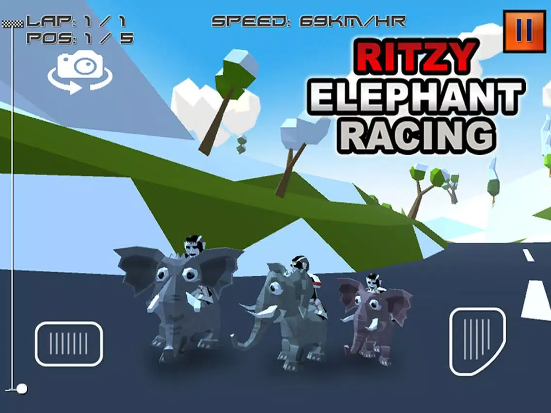 Ritzy Elephant Racing iPad 应用截图