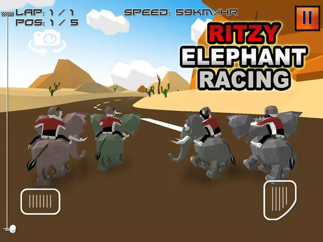 Ritzy Elephant Racing iPad 应用截图
