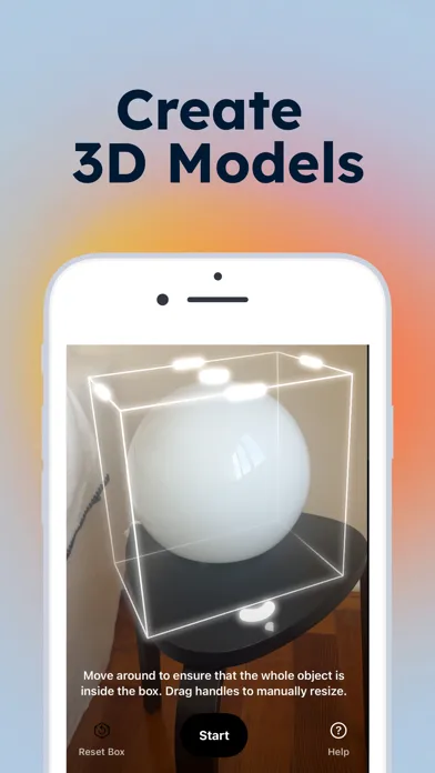 Tangkapan layar RIU - 3D Scanner