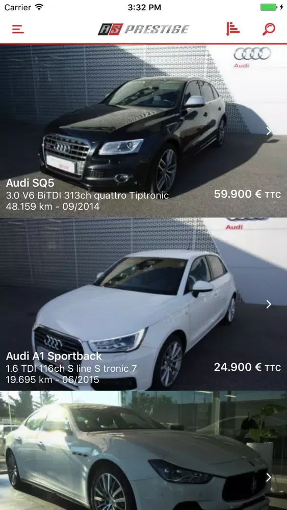Скриншоты RS Prestige