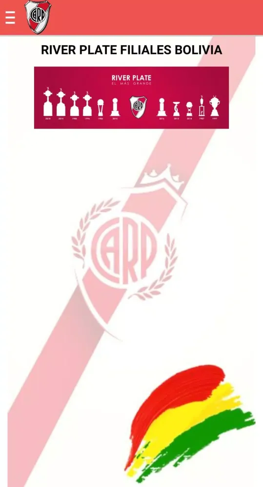 River Plate Bolivia Screenshots