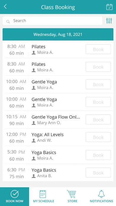 Capturas de tela do River Rock Yoga & Pilates