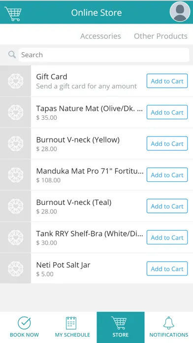 Capturas de tela do River Rock Yoga & Pilates