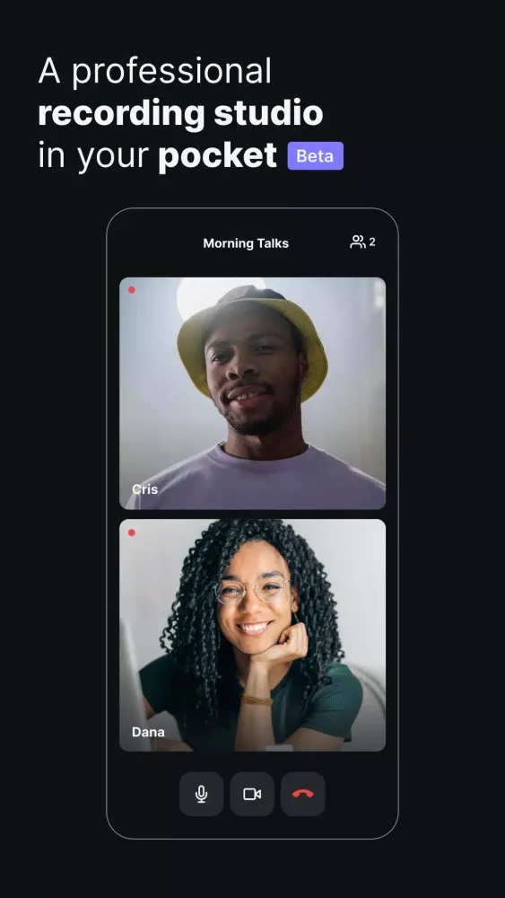Riverside: Record podcasts Screenshots