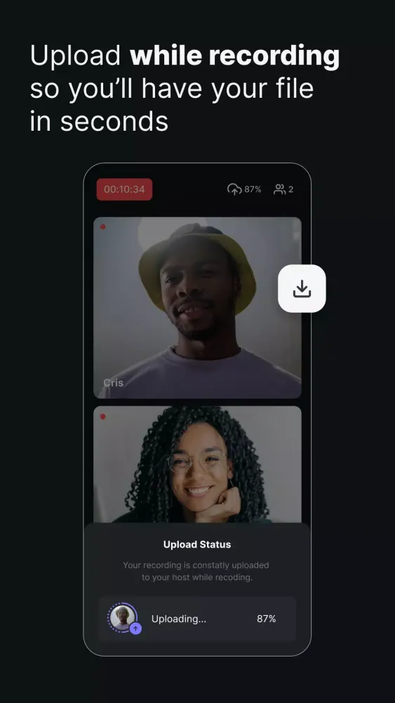 Riverside: Record podcasts Screenshots