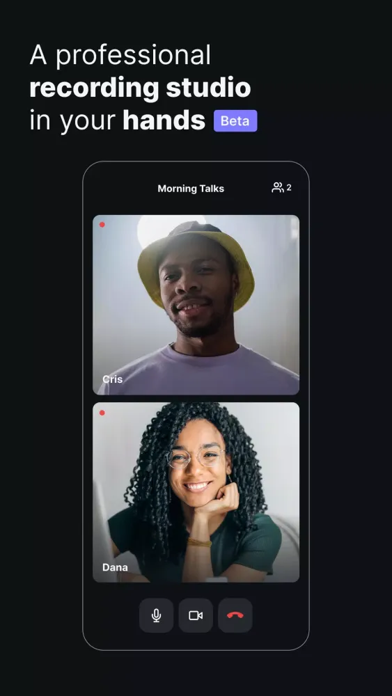 Riverside: Record podcasts Screenshots