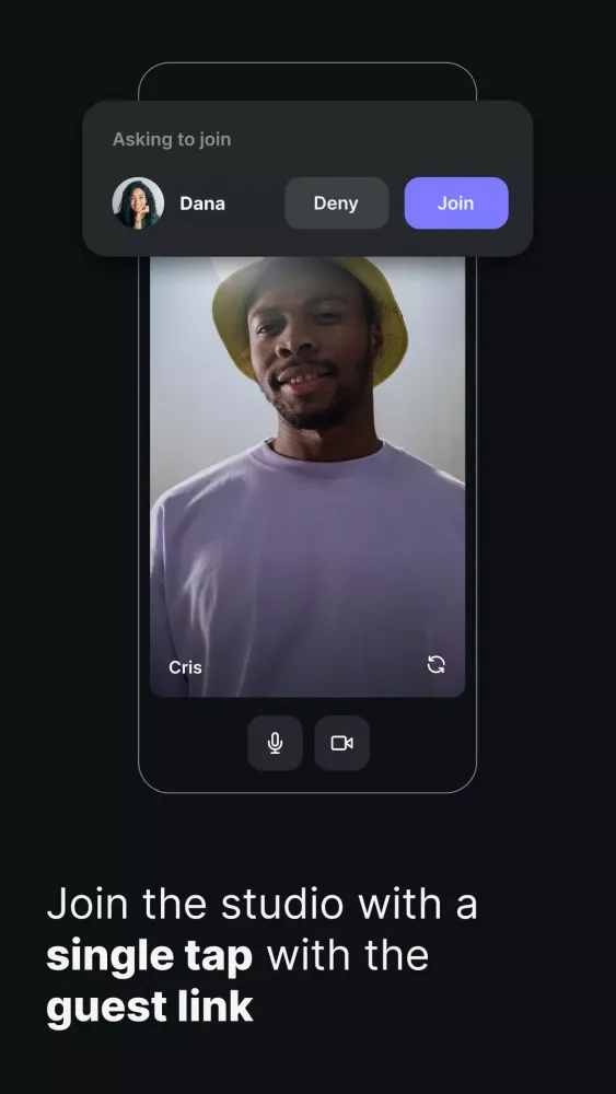 Riverside: Record podcasts Screenshots