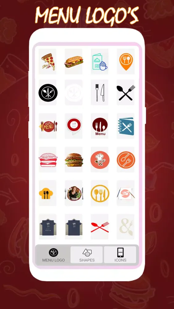Capturas de pantalla de Menu Maker