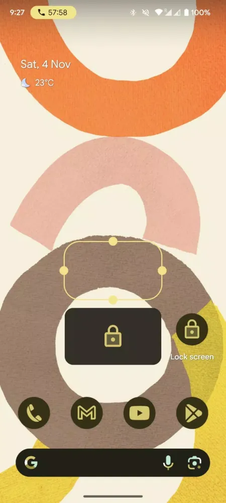 One Click Lock Screen Screenshots