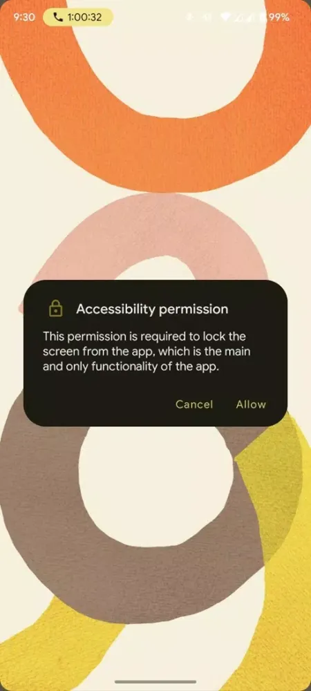 One Click Lock Screen Screenshots