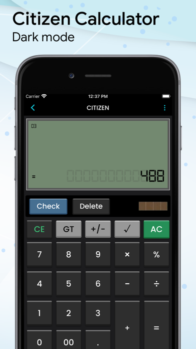 Citizen Calculator ⁺ スクリーンショット