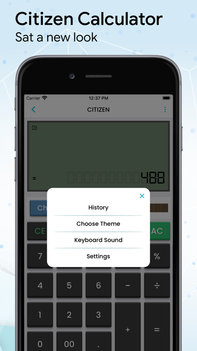 Citizen Calculator ⁺ スクリーンショット