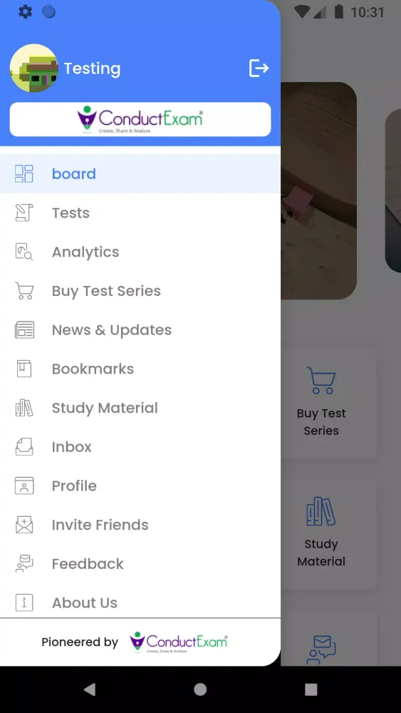 Online Exam Demo应用截图