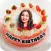 Name & Photo On Birthday Cake