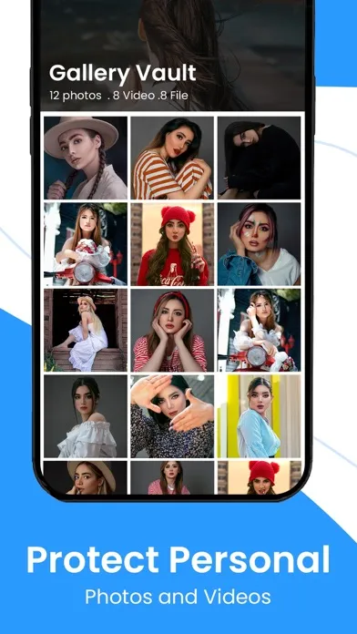 Tangkapan skrin App Lock - Gallery Vault