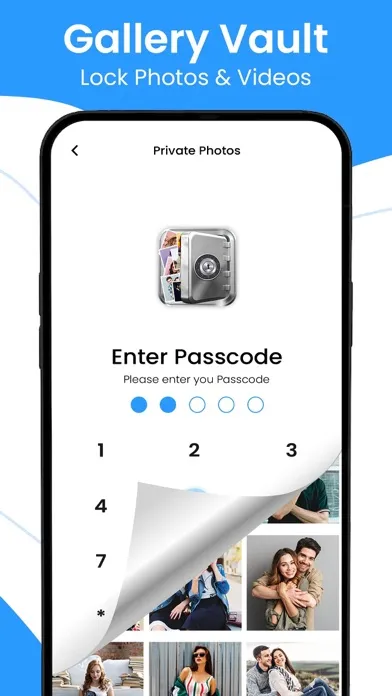 Tangkapan skrin App Lock - Gallery Vault