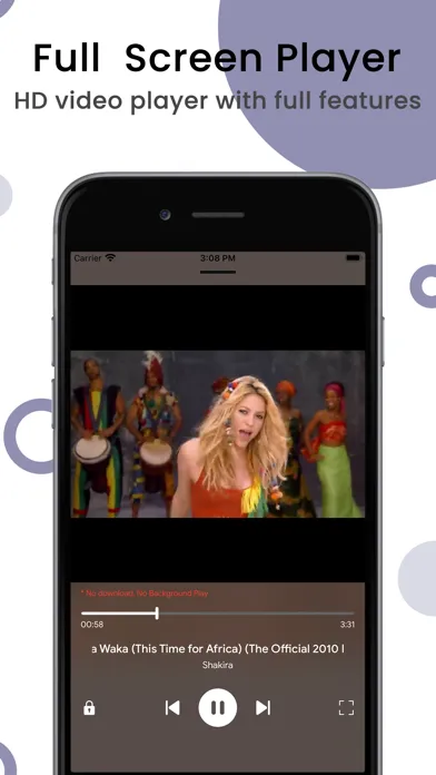 Capturas de pantalla de Video Player - FM Radio Player