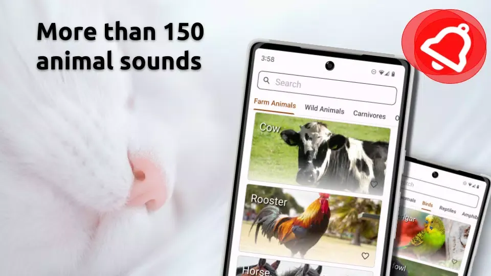 Ảnh chụp màn hình của Animal Sounds