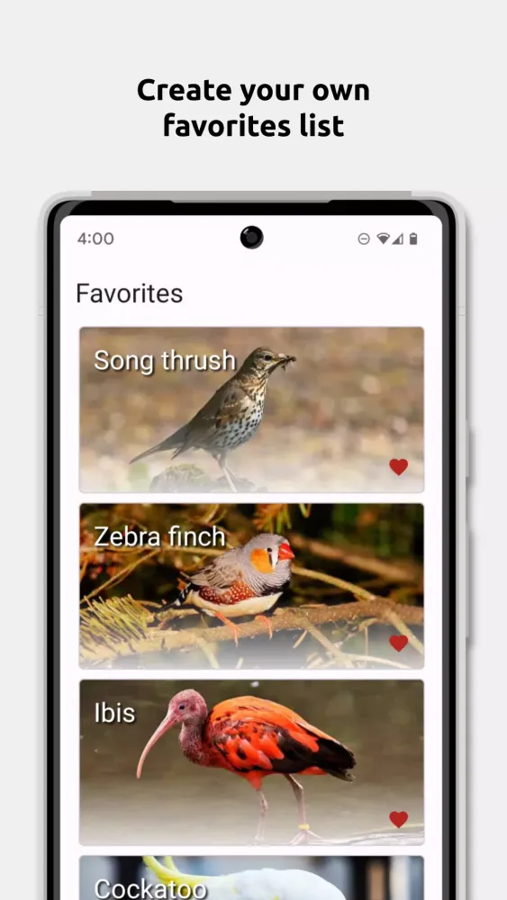 Ảnh chụp màn hình của Animal Sounds