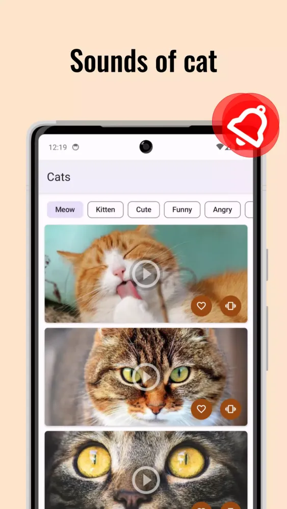 Cat Sounds: Meow for Ringtones Screenshots
