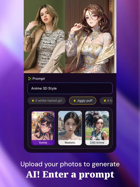 AI Sticker Lab - Anime Sticker iPad  스크린샷