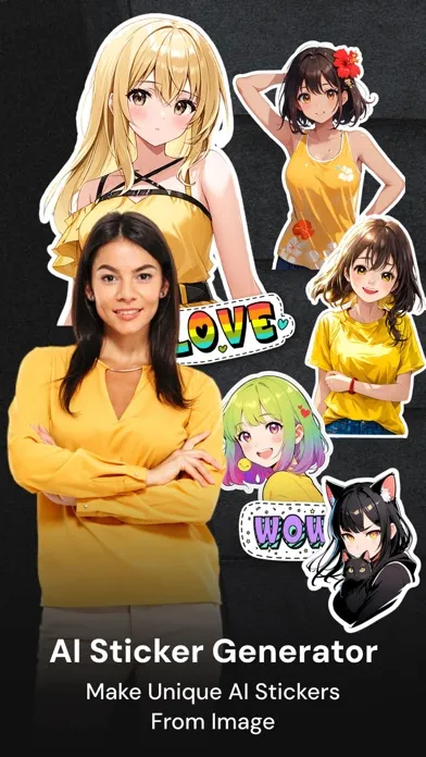 AI Sticker Lab - Anime Sticker 스크린샷