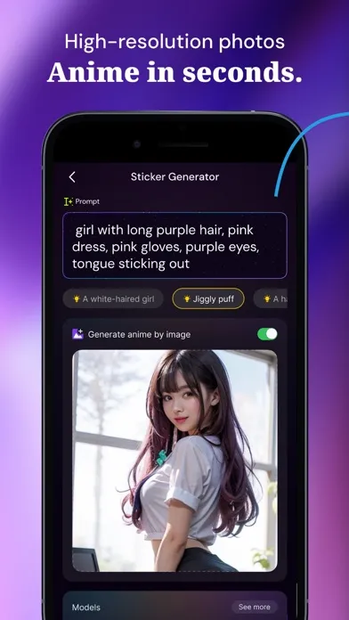 AI Sticker Lab - Anime Sticker 스크린샷