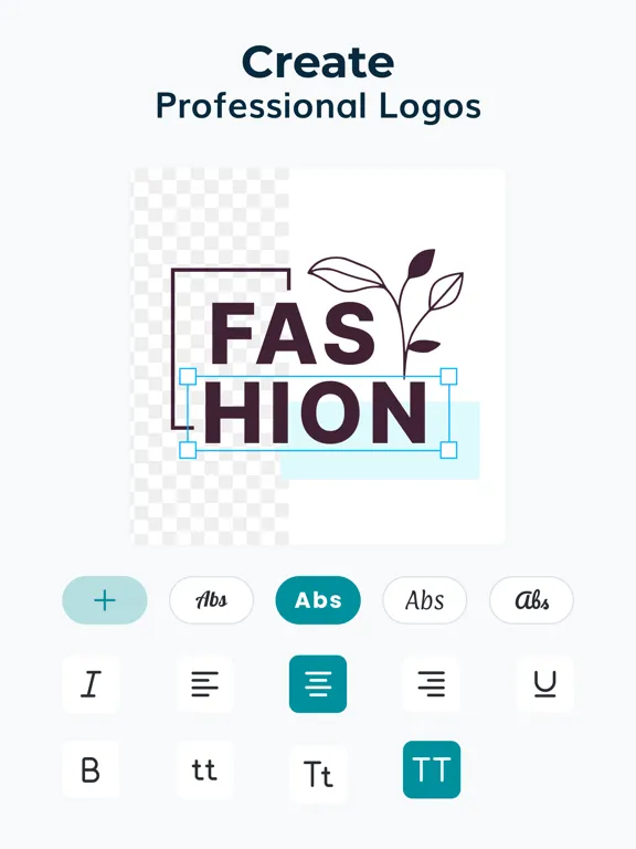 AI Digital Logo Design Maker iPad  Screenshots