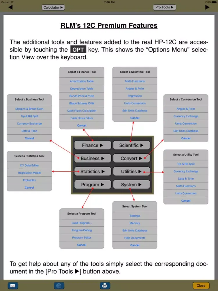 RLM-Fin-CF iPad  Screenshots